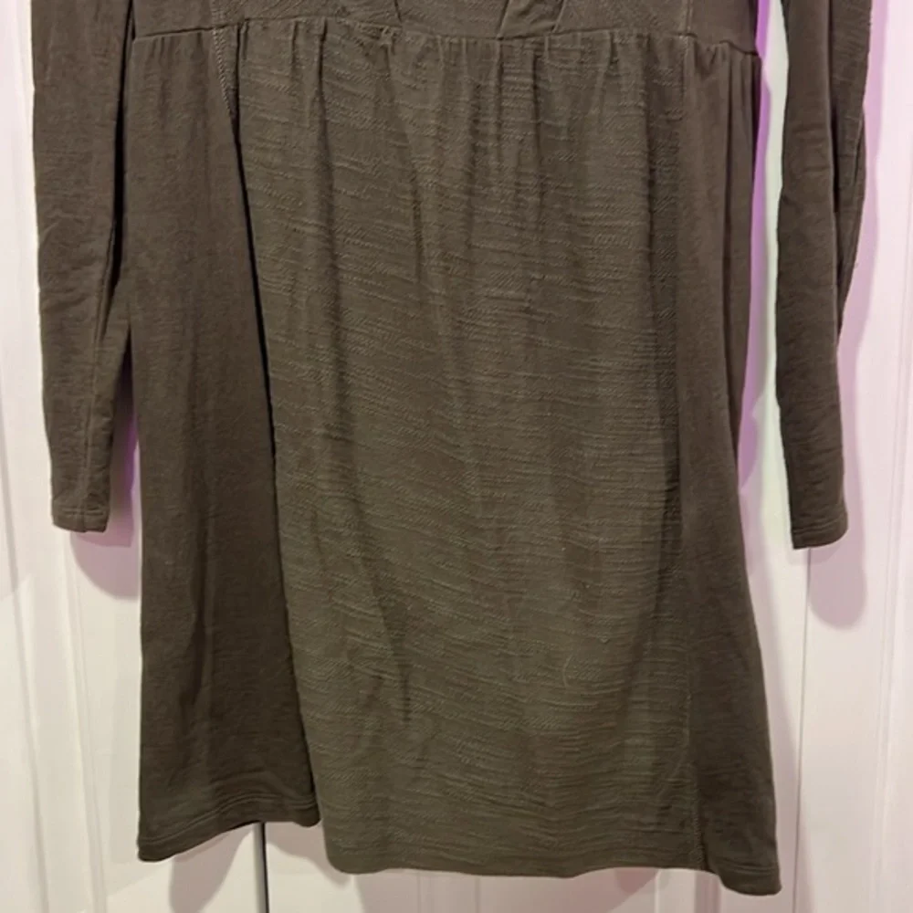 Anthropologie Alcott Dress Saturday Sunday Cowl‎ Neck Terry Sz S - Picture 4 of 5